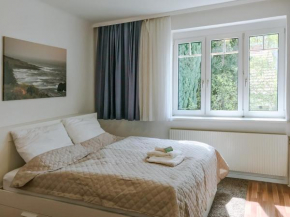 Ferienwohnung in der Fußgängerzone Gartenblick - Studio Apartment